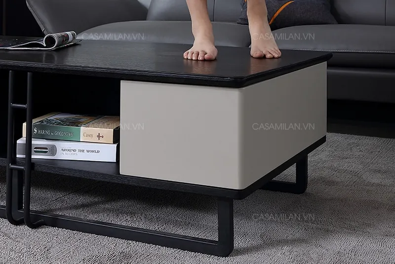 Bàn trà gỗ sồi BT4123