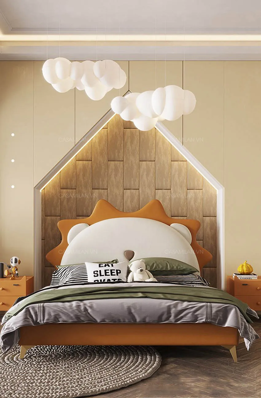 Giường ngủ hiện đại cho bé trai CB109