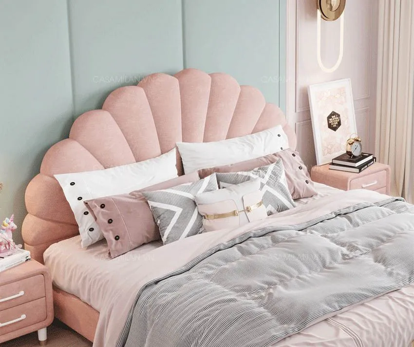 Giường ngủ cho bé gái dễ thương