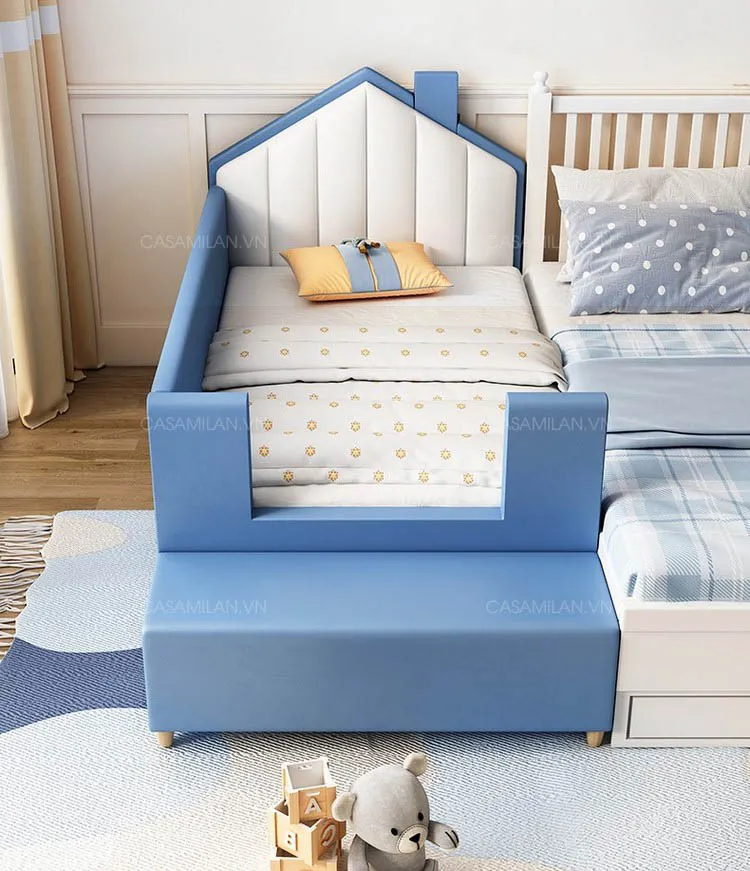 Giường ngủ cho trẻ em nhỏ gọn hiện đại CB119