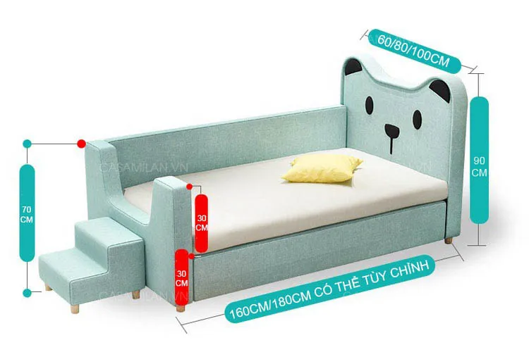 Giường Ngủ Trẻ Em CB122