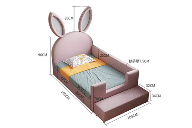 Giường Ngủ Trẻ Em CB124