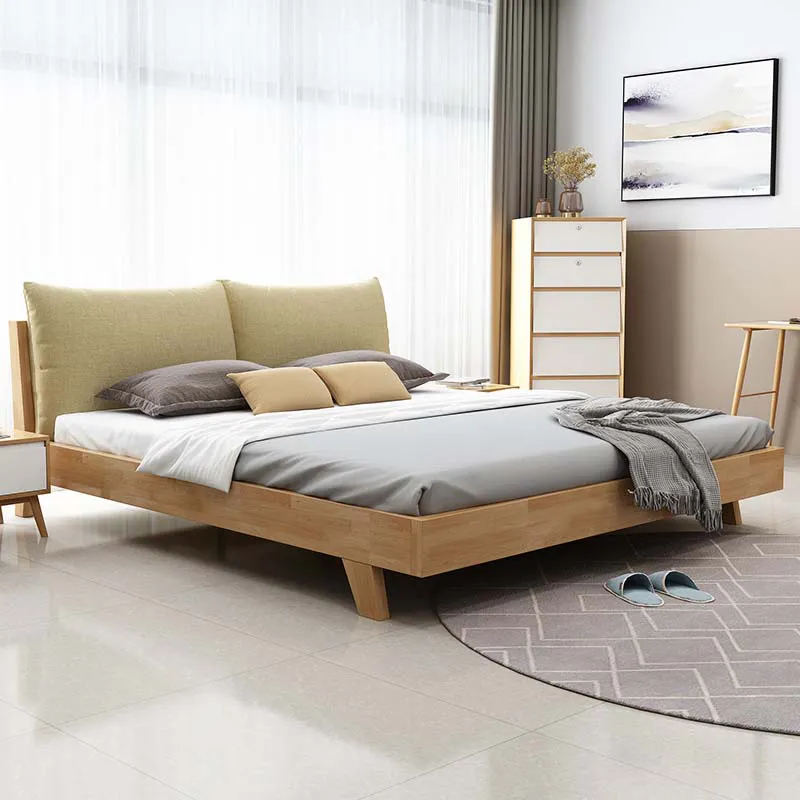 Giường gỗ tự nhiên đa dạng phong cách