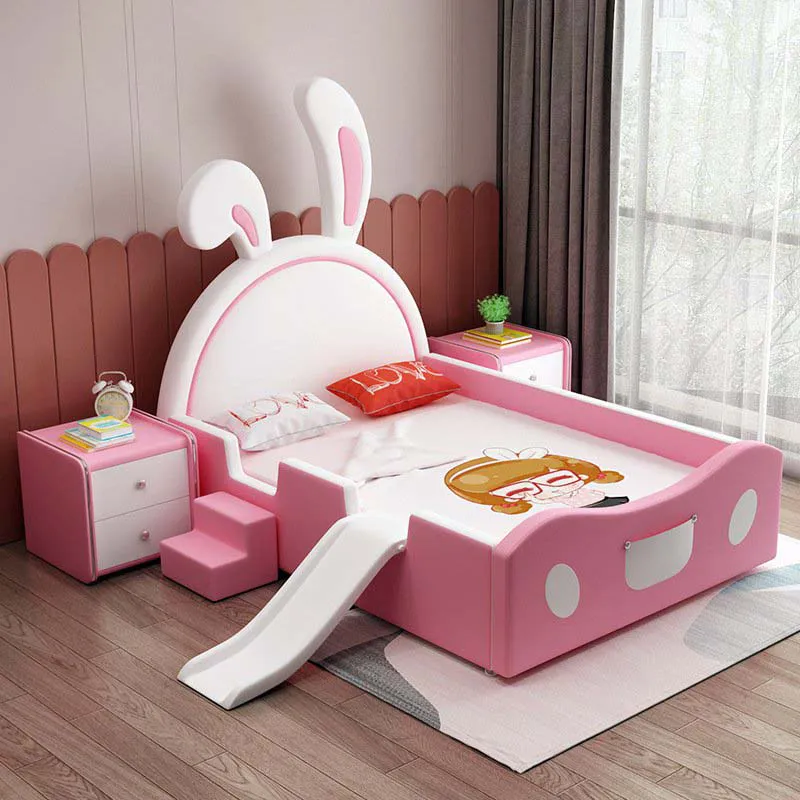 Giường ngủ nhựa cho bé gái dễ thương