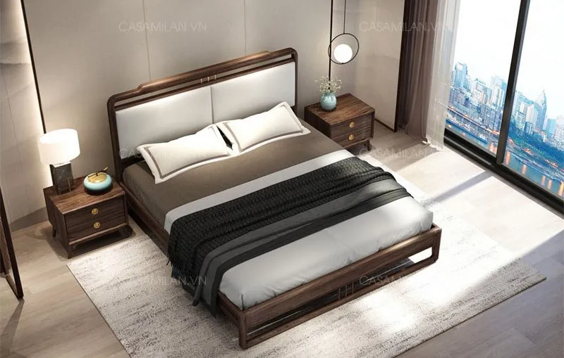 Giường Gỗ Cao Cấp GG2102