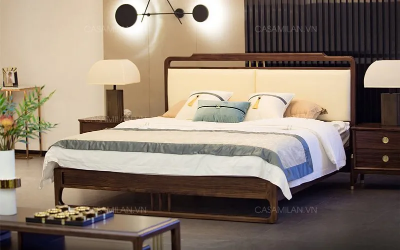 Giường gỗ hiện đại GG2102