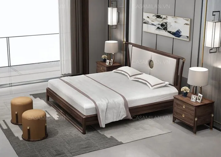 Giường Gỗ Cao Cấp GG2104