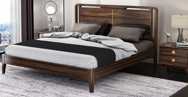 Giường Gỗ Cao Cấp GG2105