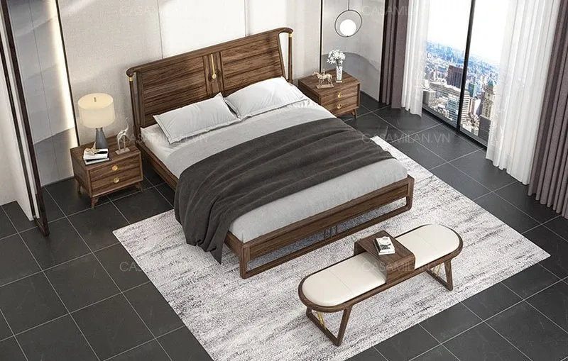 Giường Gỗ Cao Cấp GG2107