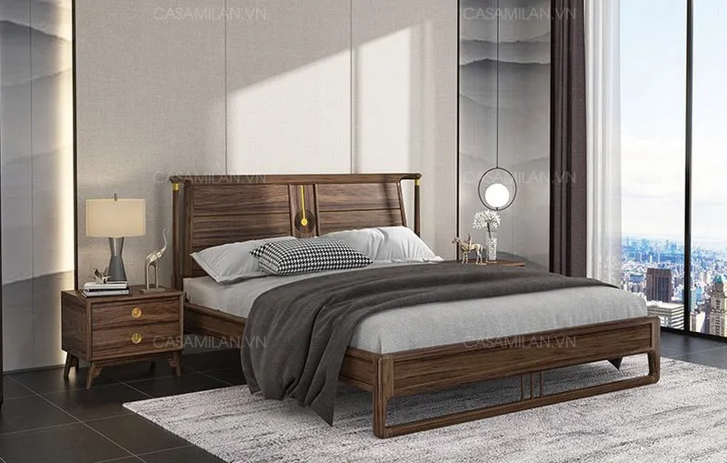 Giường Gỗ Cao Cấp GG2107