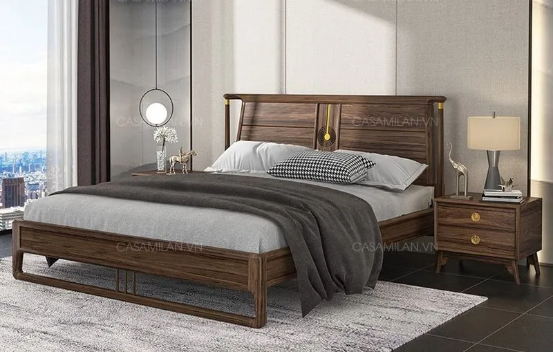 Giường Gỗ Cao Cấp GG2107