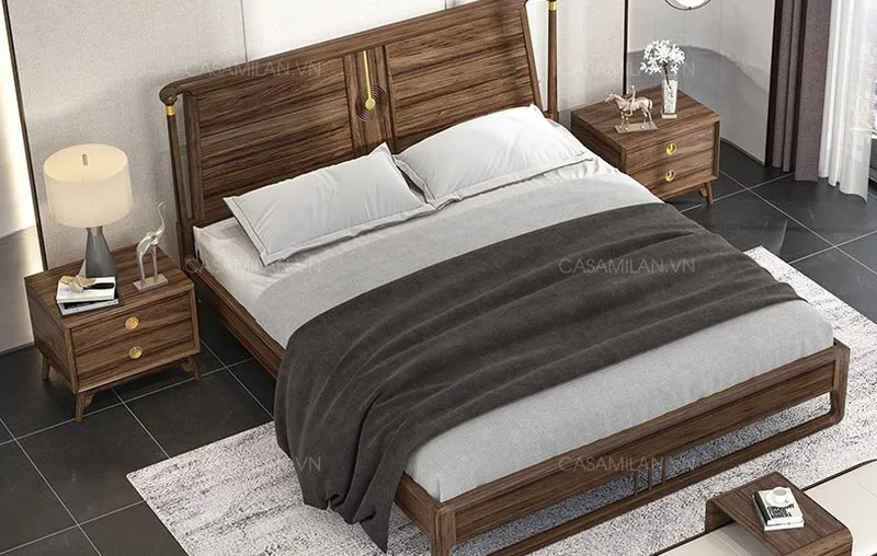 Giường Gỗ Cao Cấp GG2107