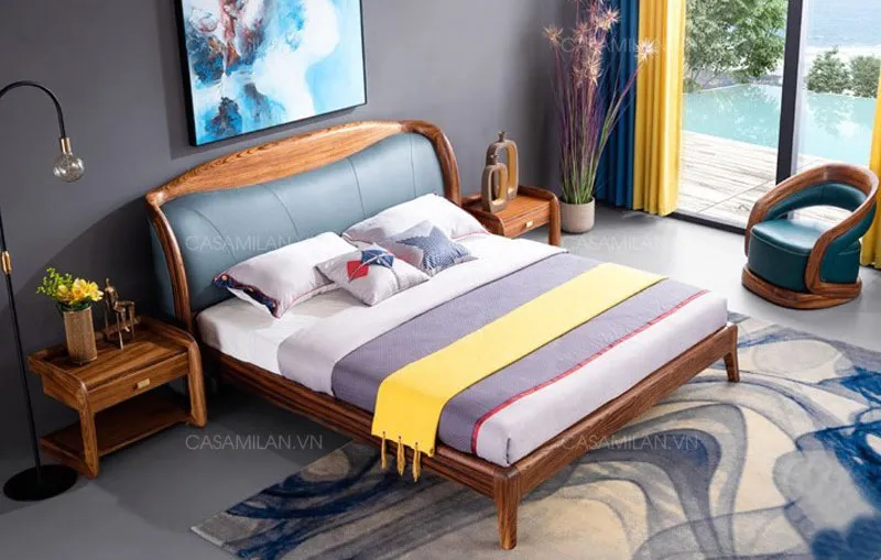 Giường Gỗ Cao Cấp GG2108
