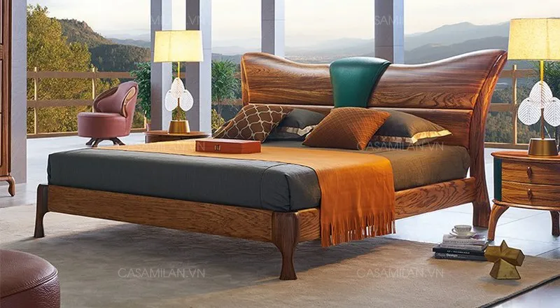 Giường gỗ hiện đại GG2111