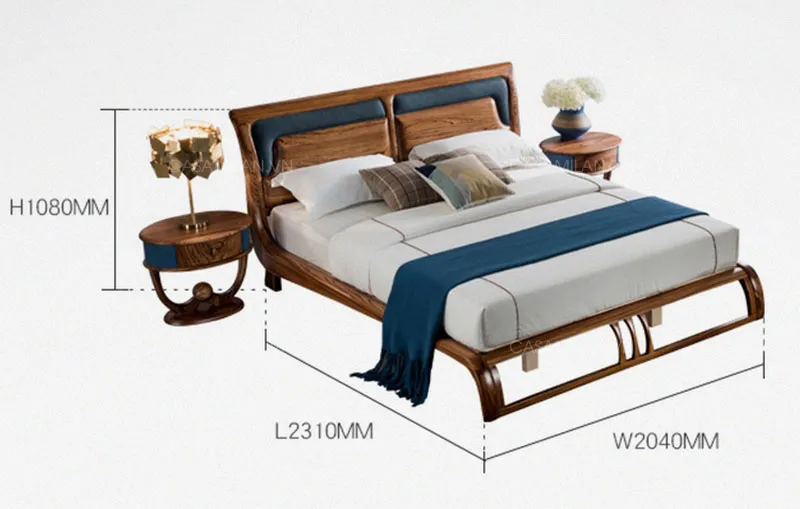 Giường Gỗ Cao Cấp GG2112