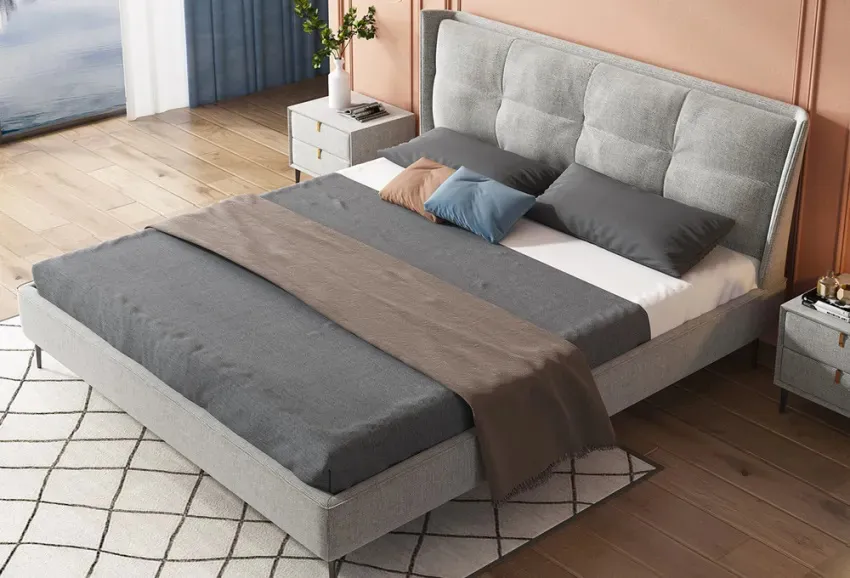 Giường ngủ bọc vải đẹp cho phòng ngủ
