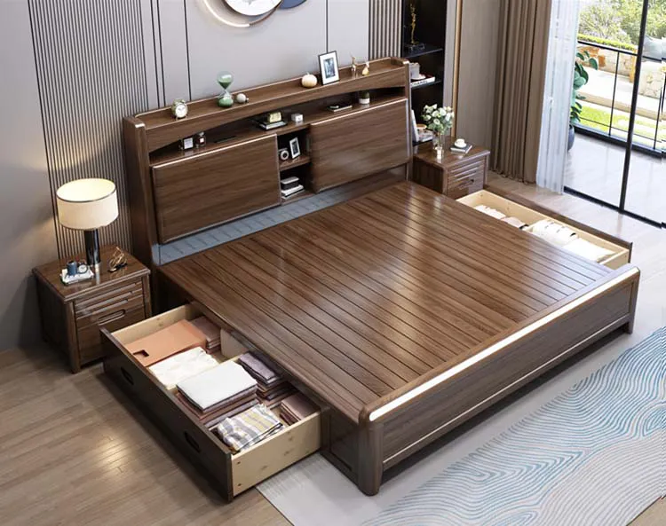 Giường ngủ nhập khẩu hiện đại cao cấp