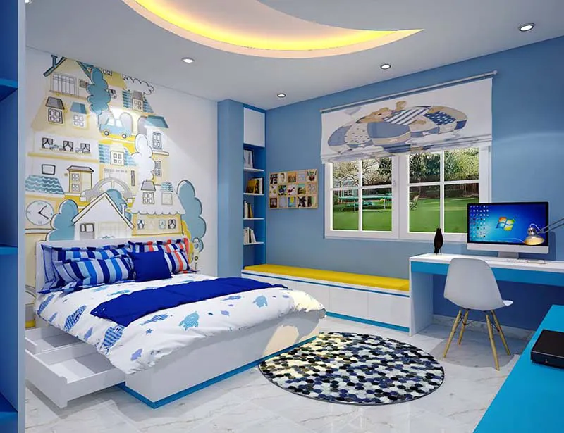 Giường ngủ hiện đại cho bé