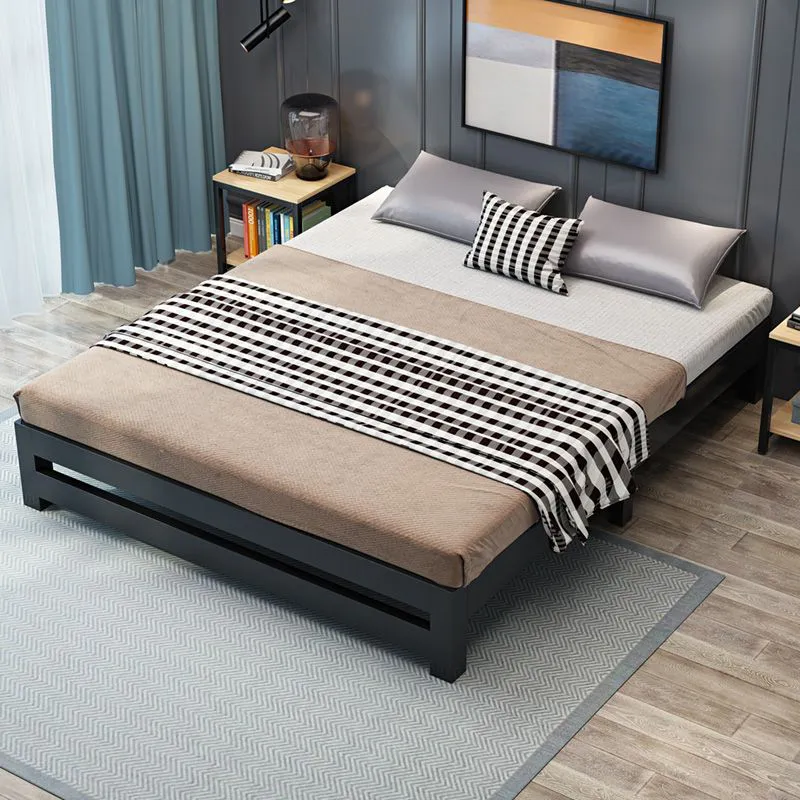 Mẫu giường ngủ sắt hộp cao cấp cho phòng ngủ