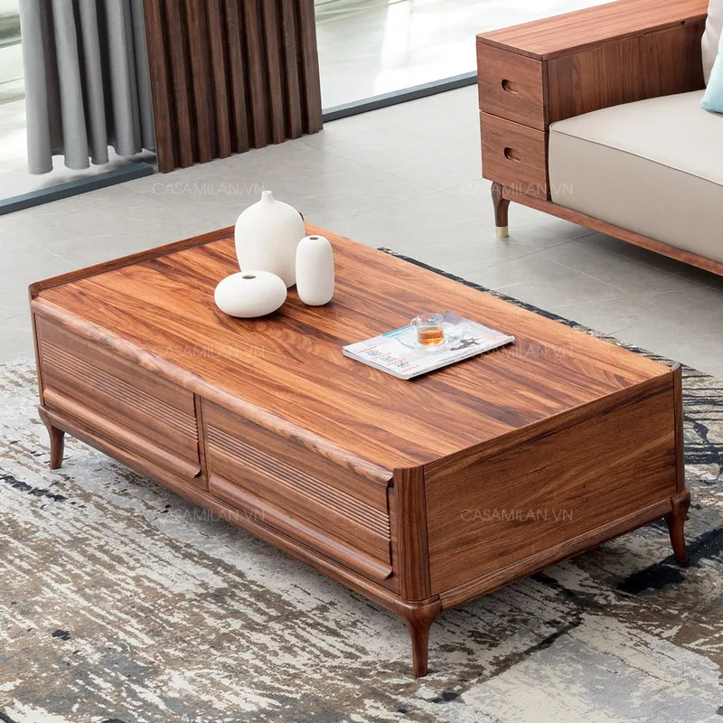 Mẫu bàn trà đẹp thiết kế tiện ích an toàn KT4102
