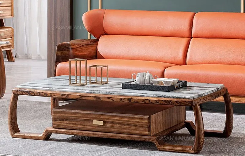 Bàn Trà Sofa Mặt Đá KT4104