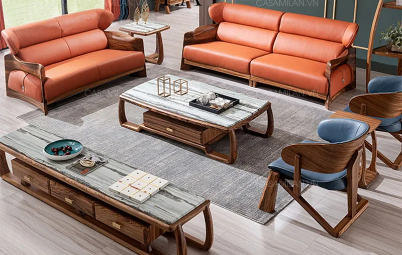 Bàn Trà Sofa Mặt Đá KT4104