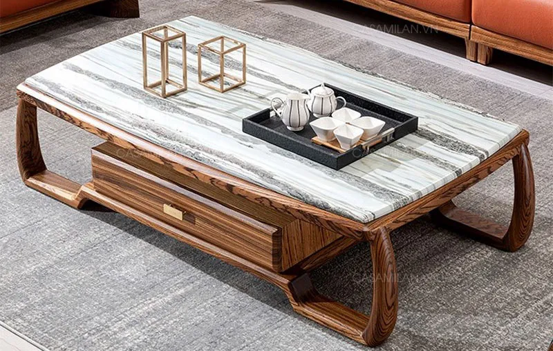 Bàn Trà Sofa Mặt Đá KT4104