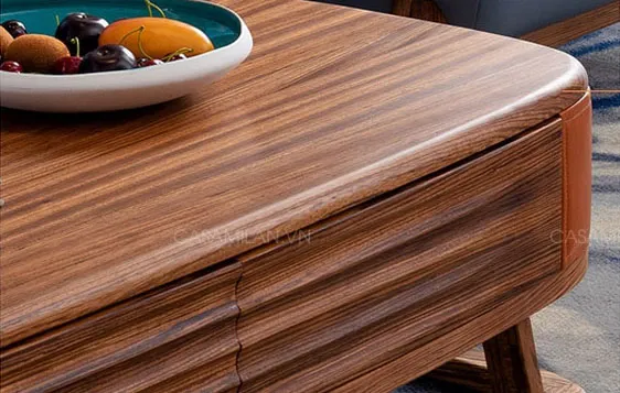 Bàn trà sofa thiết bo góc cách tân hiện đại