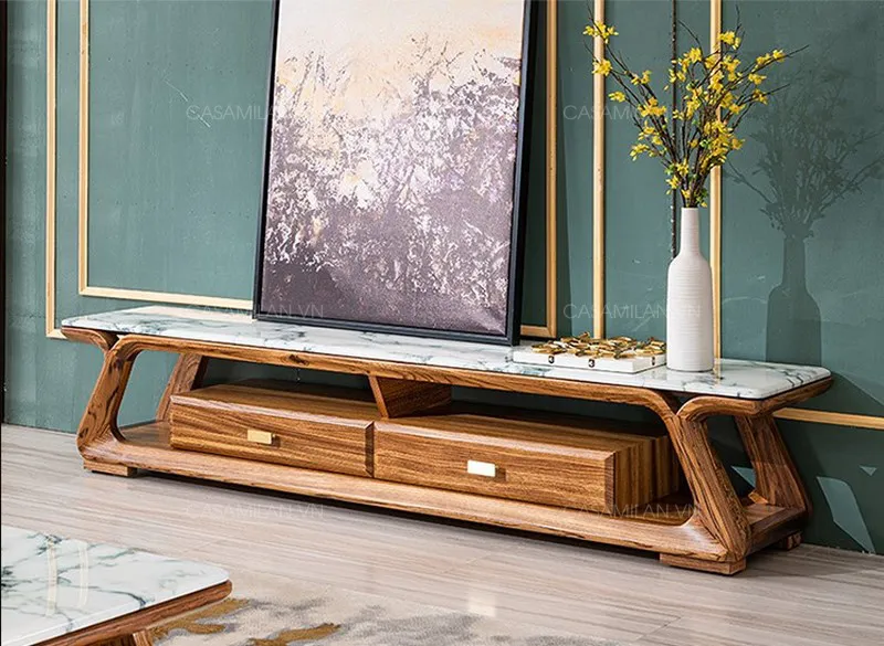 Kệ tivi phòng khách thiết kế hiện đại, sang trọng KT4107