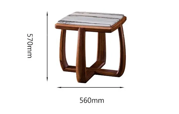 Kích thước kệ bàn trà trang trí phòng khách nhỏ gọn