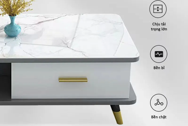 Bộ bàn trà kết hợp kệ tivi KT4123