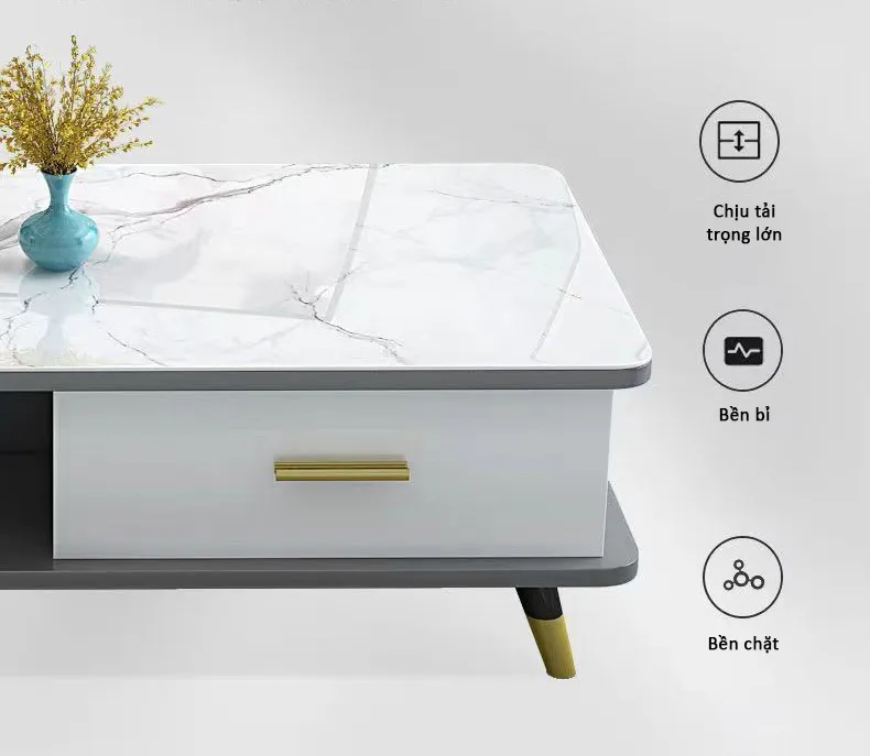 Bàn trà phòng khách bền đẹp với thời gian KT4123