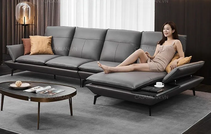 Ghế Sofa Da Cao Cấp SF1236