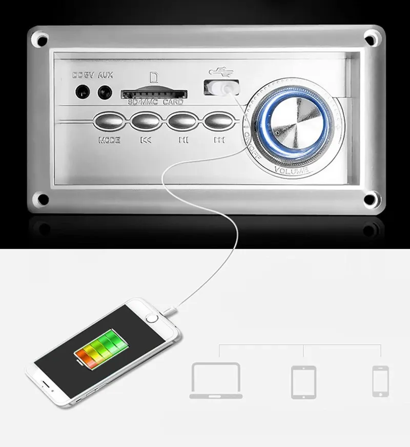 Cổng sạc USB tiện lợi