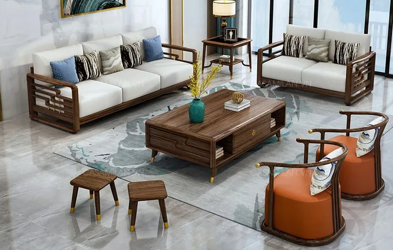 Ghế Sofa Gỗ Cao Cấp SF1310