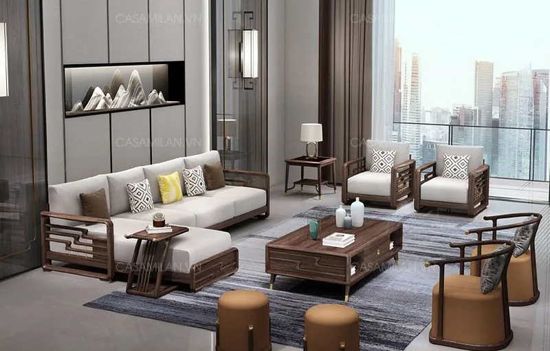 Ghế Sofa Gỗ Cao Cấp SF1310