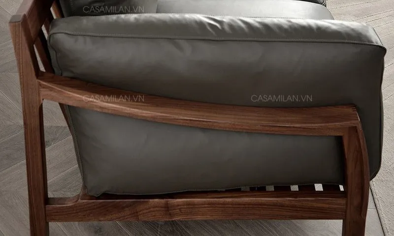 Ghế Sofa Gỗ Đơn Giản Đẹp SF1313