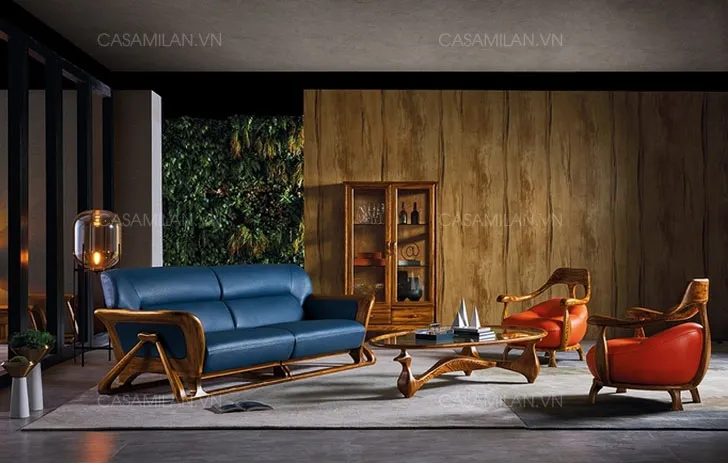Ghế Sofa Gỗ Đẹp Cao Cấp SF1314