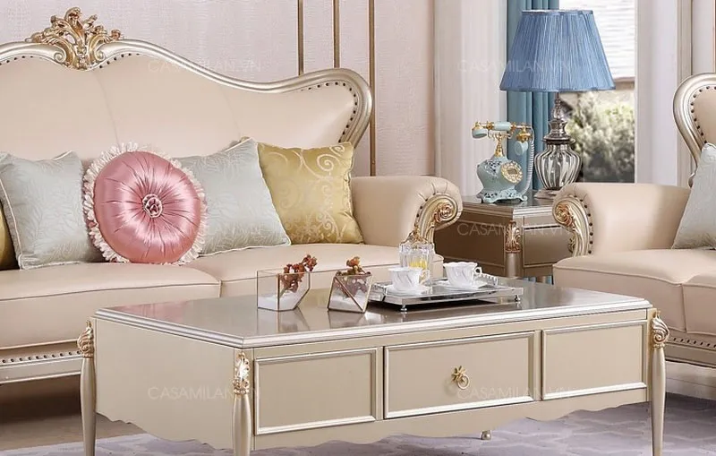 Ghế Sofa Tân Cổ Điển Sang Trọng STC1404