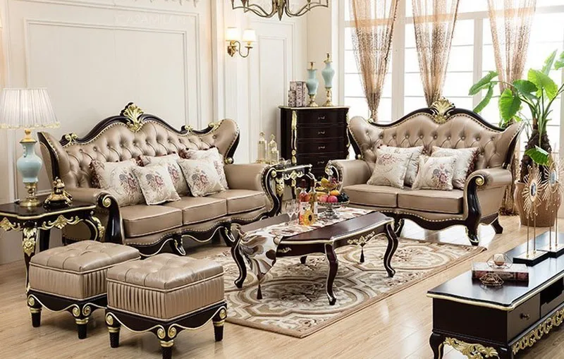 Ghế Sofa Tân Cổ Điển STC1407