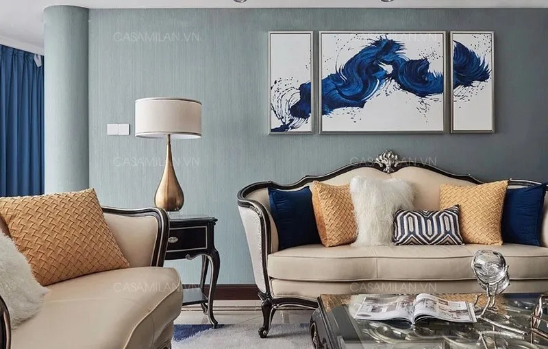 Ghế Sofa Da Tân Cổ Điển STC1406